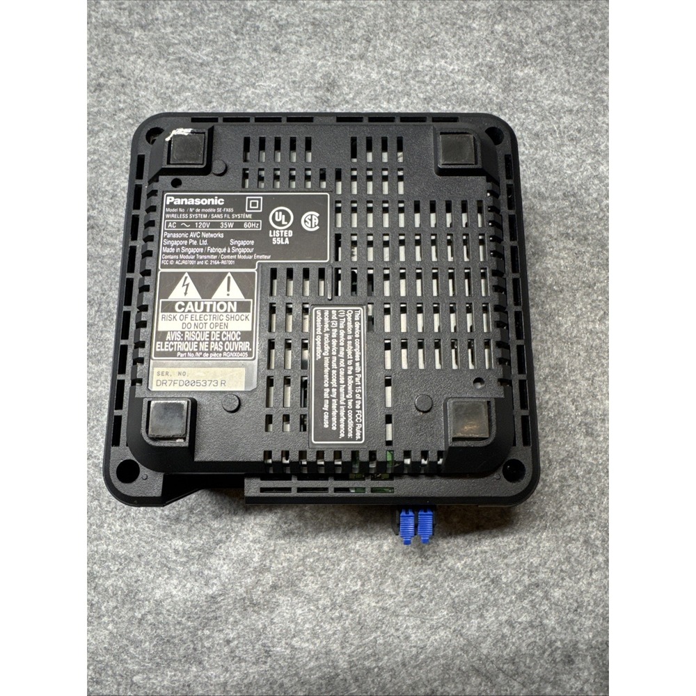 Panasonic SE-FX65 Wireless Rear Speaker System Receiver Unit Tested - Picture 4 of 7